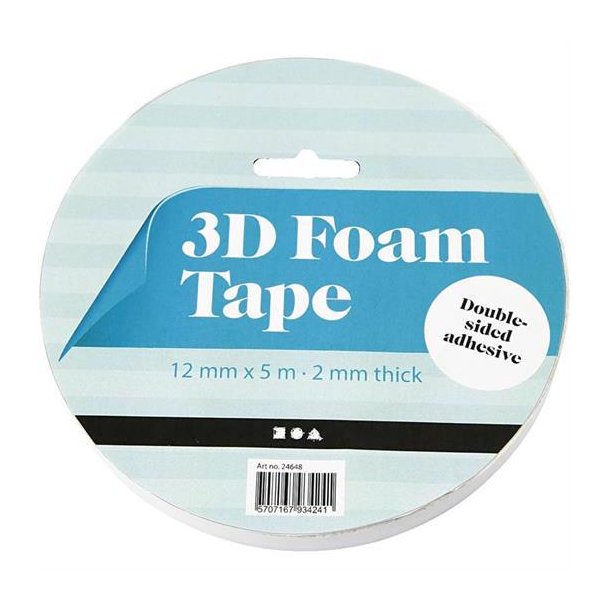 Creotime - 3D Foam Tape - 2 mm - 24648