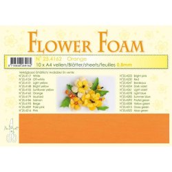 Leane Design Flower Foam Orange - Orange