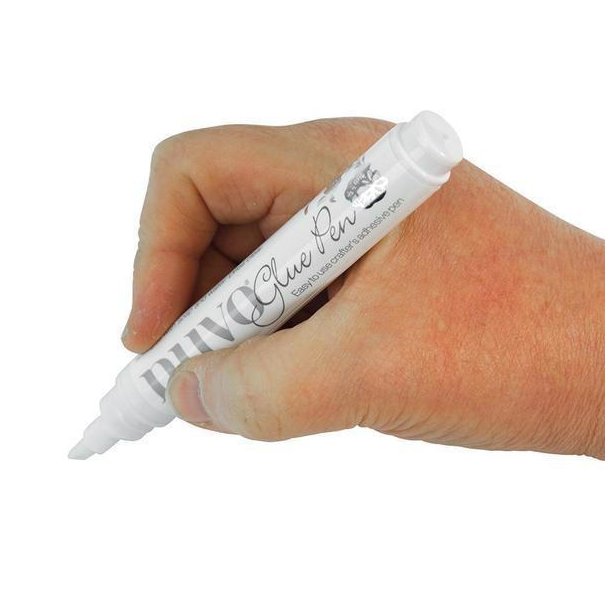 Nuvo Adhesives Flat Tip Glue Pen - Medium