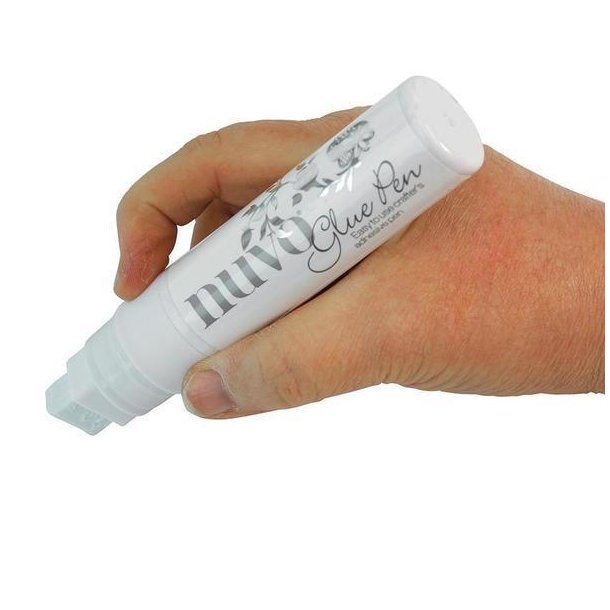 Nuvo Adhesives Flat Tip Glue Pen - Large