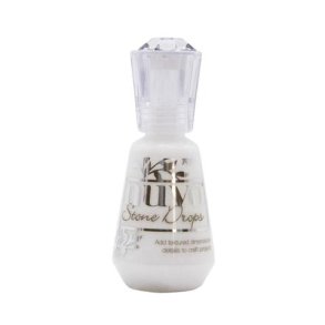 Nuvo Stone Drops - Chalk White - 1296N
