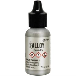 Tim Holtz - Alkohol Ink - Alloys - Sterling