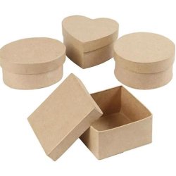 ske i papmach - Assorteret