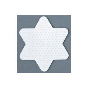 Hama - Stiftplade - Stjerne - 10x9cm