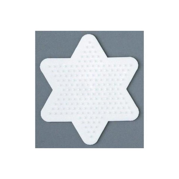 Hama - Stiftplade - Stjerne - 10x9cm
