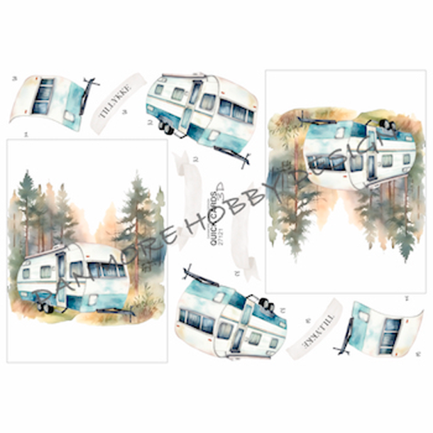 Danmore Hobby Design - 3D ark  - Camping