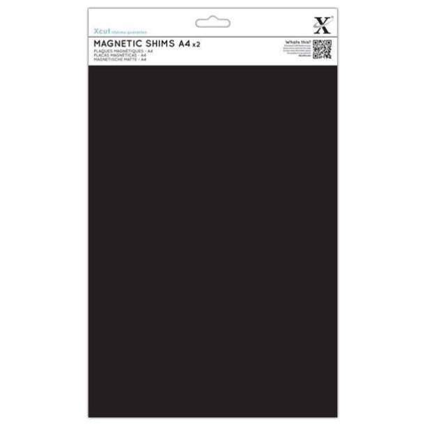 XCUT - A4 Magnetic Shim (2pk) - Adhesive Backed / Magnetark