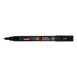 Posca marker Pc 3M, Black, 0,9 - 1,3 mm spids