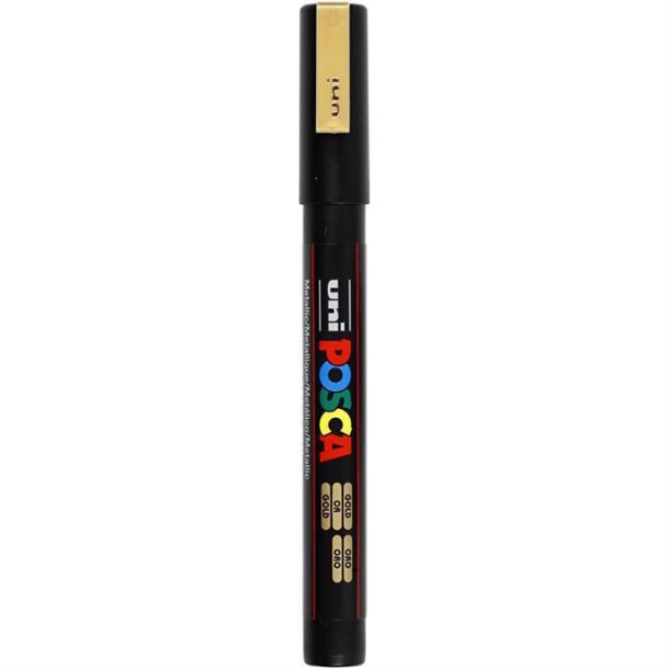 Posca marker Pc 3M, Gold, 0,9 - 1,3 mm spids