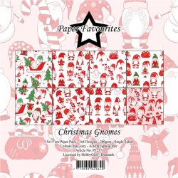 Paper Favourites - Blok 6" - Christmas Gnomes - Julefigurer