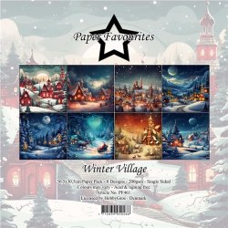 Paper Favourites - Blok 12'' - Winter Village - Vinter by