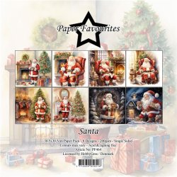 Paper Favourites - Blok 12'' - Santa / Julemnd