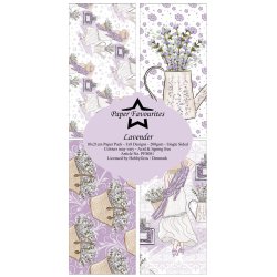 Paper Favourites - Blok Slim Card - Lavender / Lavendel