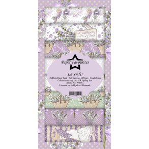 Paper Favourites - Blok Slim Card - Lavender / Lavendel