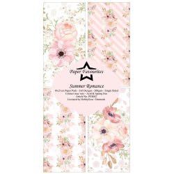 Paper Favourites - Blok Slim Card - Summer Romance / Sommer romantik