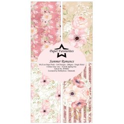 Paper Favourites - Blok Slim Card - Summer Romance / Sommer romantik