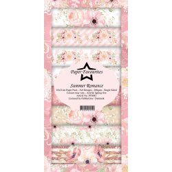 Paper Favourites - Blok Slim Card - Summer Romance / Sommer romantik