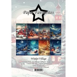Paper Favourites - Blok A5 - Winter Village / Vinter by