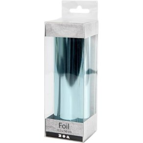 Dekorationsfolie - Metallisk Bl� - 283567