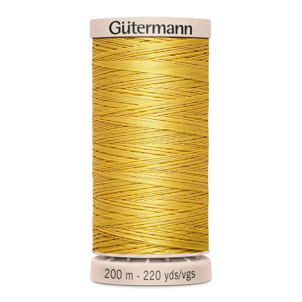 Gtermann - Hnd Quiltetrd - Bomuldstrd Med Voks - 200 m - Gul 0758