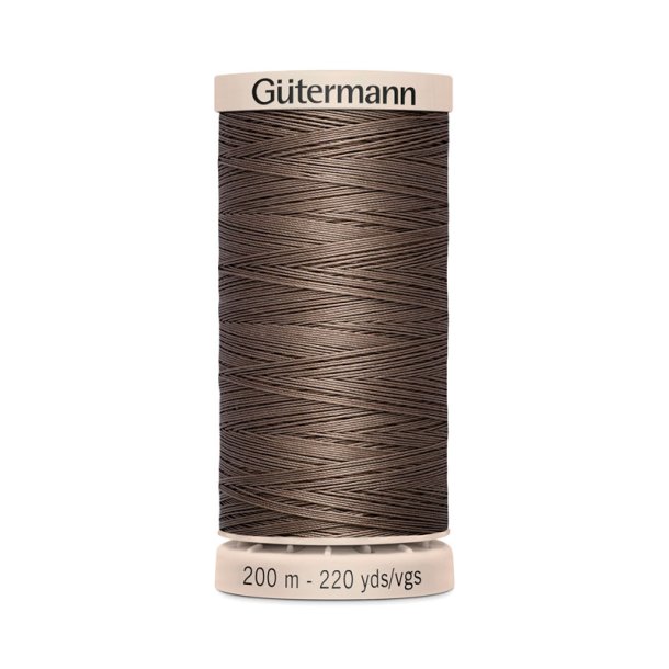 Gtermann - Hnd Quiltetrd - Bomuldstrd Med Voks - 200 m - Varm Brun 1225