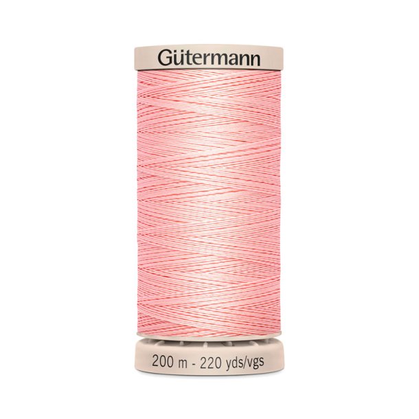 Gtermann - Hnd Quiltetrd - Bomuldstrd Med Voks - 200 m - Lyserd 2538