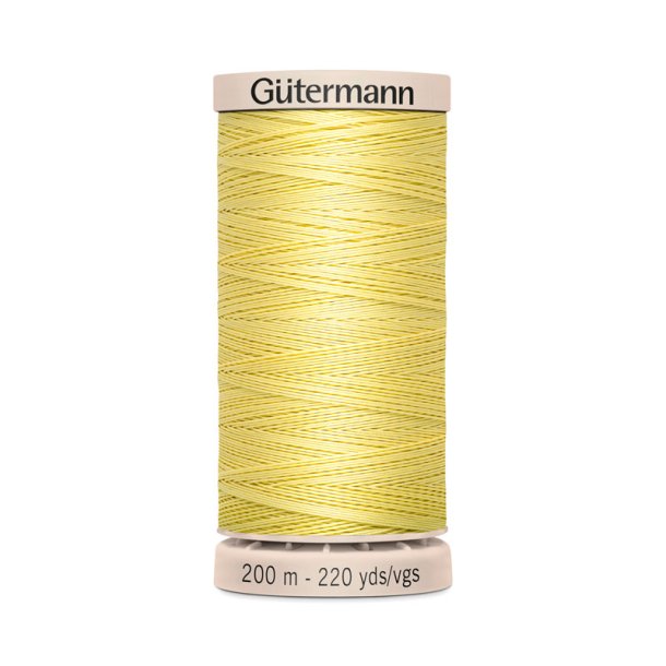Gtermann - Hnd Quiltetrd - Bomuldstrd Med Voks - 200 m - Solgul 349