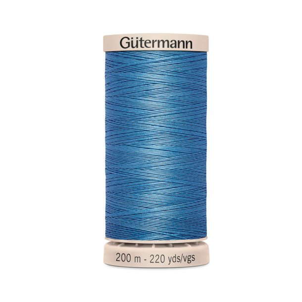 Gtermann - Hnd Quiltetrd - Bomuldstrd Med Voks - 200 m - Hav Mrk 5725