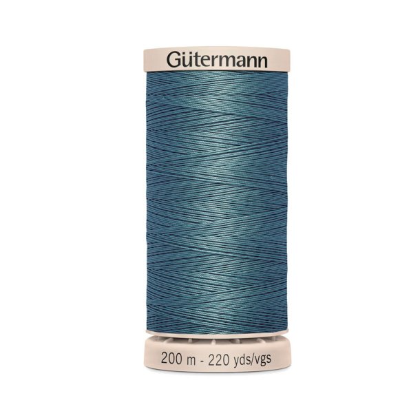 Gtermann - Hnd Quiltetrd - Bomuldstrd Med Voks - 200 m - Gr-Bl 6716