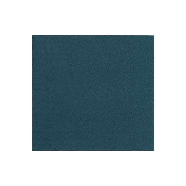 UNI - Textile Touch - Middagsservietter - Petrol - 12 stk.