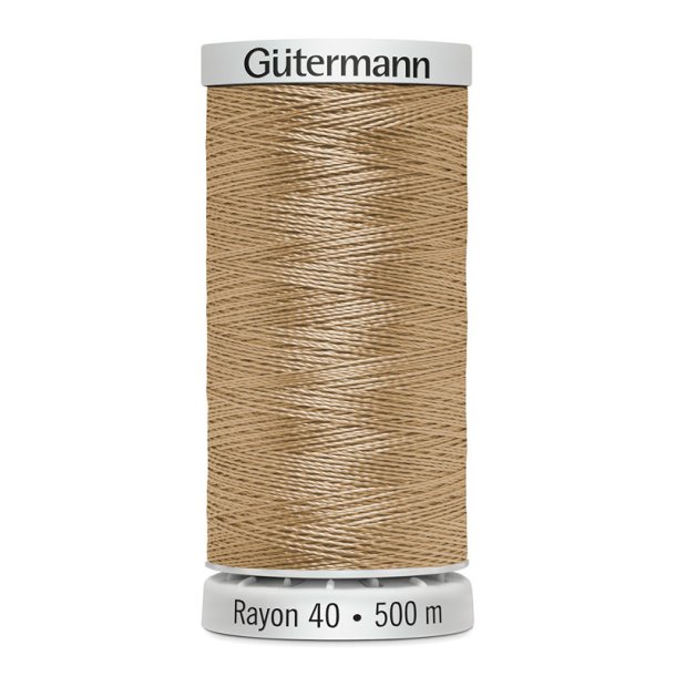 Gtermann - Maskinbroderitrd - Sulky Rayon - Viskose - 500 m - Guld 1055
