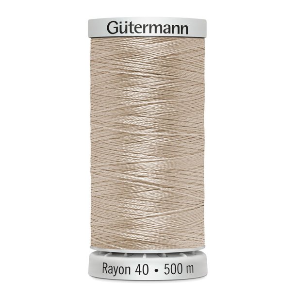 Gtermann - Maskinbroderitrd - Sulky Rayon - Viskose - 500 m - Champange 1082