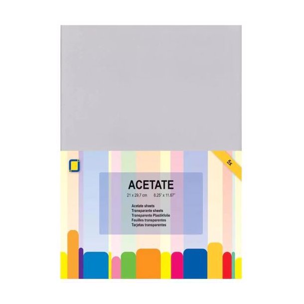 JeJe Transparente sheets - Acetate - A4 - 31000