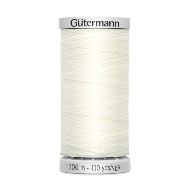 Gtermann - Quiltetrd - Ekstra Strk - 100 m - Hvid 111