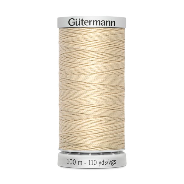 Gtermann - Quiltetrd - Ekstra Strk - 100 m - Cream Hvid 414