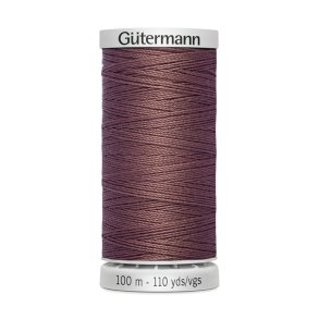 G�termann - Quiltetr�d - Ekstra St�rk - 100 m - N�ddebrun 428