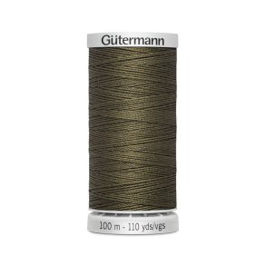 Gttermann - Quiltetr�d - Ekstra St�rk - 100 m - M�rk Mos 676