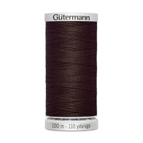G�termann - Quiltetr�d - Ekstra St�rk - 100 m - M�rk Brun 696