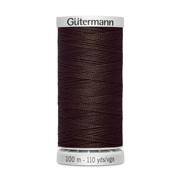 Gtermann - Quiltetrd - Ekstra Strk - 100 m - Mrk Brun 696