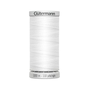 Gttermann - Quiltetr�d - Ekstra St�rk - 100 m - Hvid 0800
