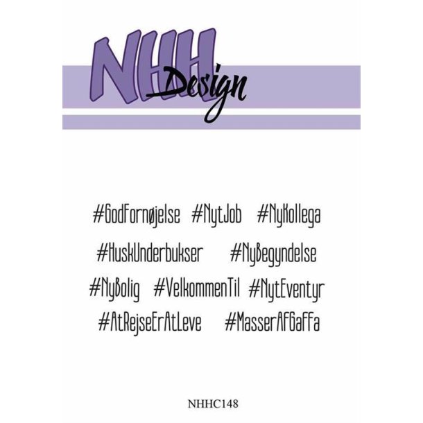 NHH Design - Stempel - #GodFornjelse - NHHC148