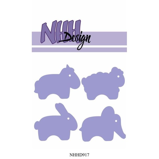 NHH Design - Die - Choppy Animals / Buttede Dyr - NHHD917