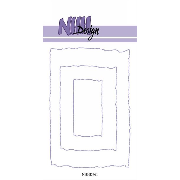 NHH Design - Die - Torn Paper A6 - NHHD961