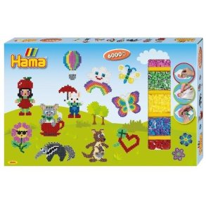 Hama Midi - 6000 perler - Gaveske Multi