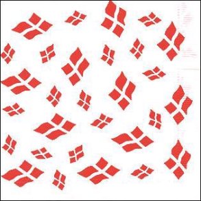 Bkkelund - Frokostservietter - Flag