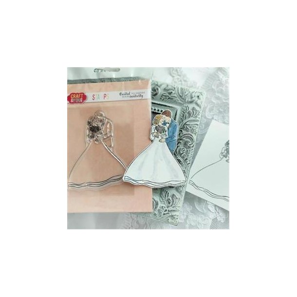 Craft & You - Stempel - Happy Young Couple / Glad ungt par - CS019