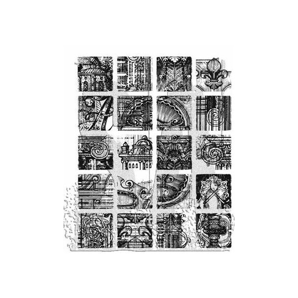 Tim Holtz - 330464 SA - Cling Stamp Creative Blocks" -