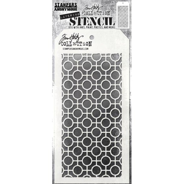 Tim Holtz - Layering Stencil - Linked Circles - TH-S159