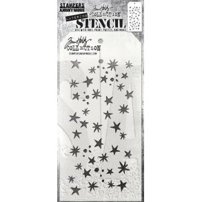 Tim Holtz - Stencil - Spellbound - Stjerner