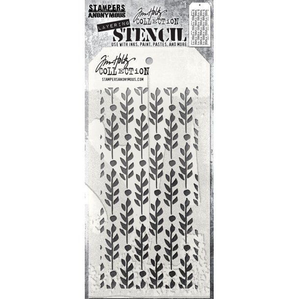 Tim Holtz - Layered Stencils - Berry Leaves